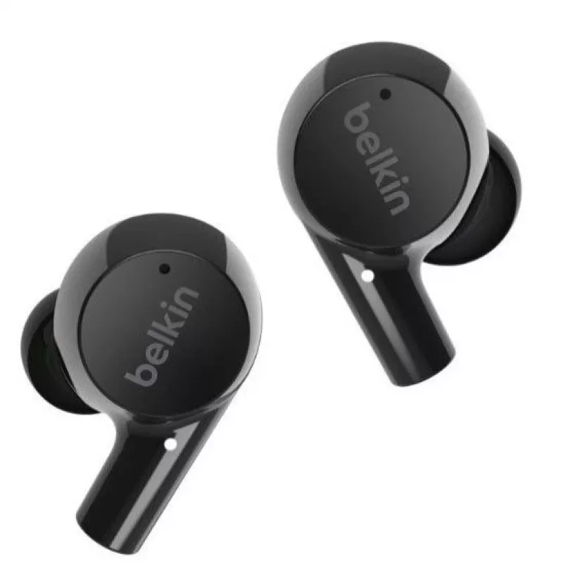 Auricolari true wireless Belkin SoundForm Rise con microfono, Bluetooth 5.2, IPX5, nero