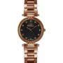 BELLEVUE D26 Orologio al quarzo analogico donna 32mm Cassa in acciaio Cinturino in pelle nera