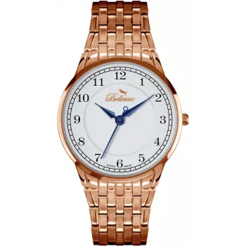 BELLEVUE Woman A49 Orologio al quarzo analogico 30mm acciaio inox argento