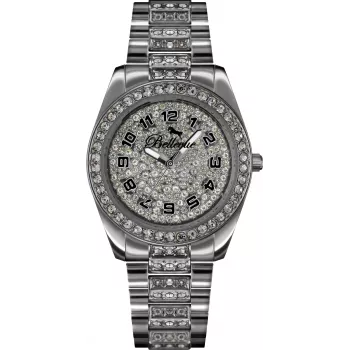 BELLEVUE Woman B21 32mm Orologio al quarzo analogico acciaio inox bracciale mesh