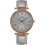 BELLEVUE Woman B40 (36mm) quarzo analogico orologio argento maglia in acciaio inox
