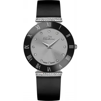 BELLEVUE Orologio da donna E128 al quarzo da polso 26mm acciaio inossidabile argento