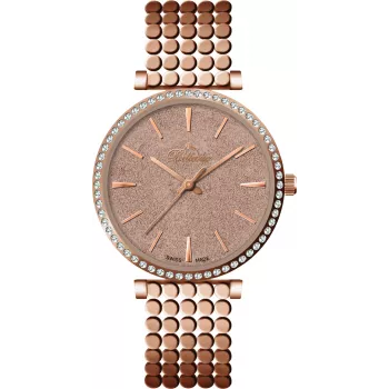 BELLEVUE Orologio da donna E64 32mm quarzo analogico argento acciaio inossidabile Mesh