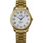 BELLEVUE Woman F12 Orologio al quarzo 30mm Quadrante argentato Pelle nera
