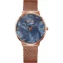 BELLEVUE Orologio da donna B11 al quarzo analogico 33mm cassa in acciaio inox cinturino in pelle vera