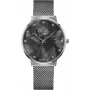 BELLEVUE orologio donna B13 analogico al quarzo 33mm cassa in acciaio inox cinturino in pelle nero
