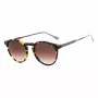 BELSTAFF Brooklands035 Occhiali da sole unisex - montatura in acetato nera, lenti in policarbonato grigie, protezione UV400, 48/21/145 mm