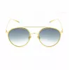 BELSTAFF JAGGEDSDORADO Occhiali da sole unisex rettangolari 53/22/145 mm
