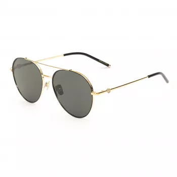 Belstaff Occhiali da sole unisex Magnumdoradon - 58/17/145 mm - montatura nera lenti grigie