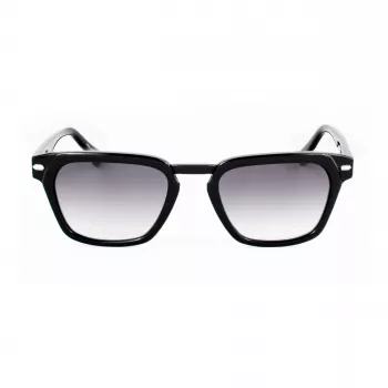 BELSTAFF UOMO COOPER-S193 Occhiali da sole - 52/21/145 mm - Montatura nera Lenti grigie