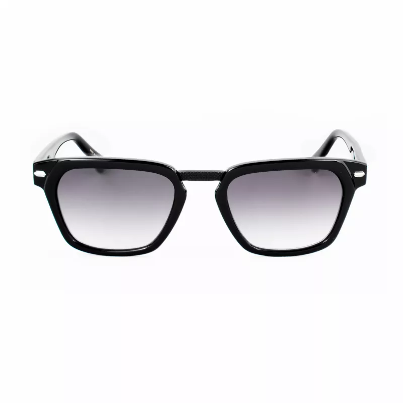 BELSTAFF UOMO COOPER-S193 Occhiali da sole - 52/21/145 mm - Montatura nera Lenti grigie