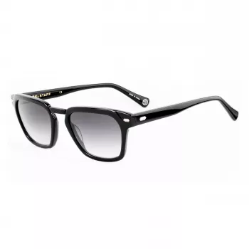 BELSTAFF UOMO COOPER-S193 Occhiali da sole - 52/21/145 mm - Montatura nera Lenti grigie