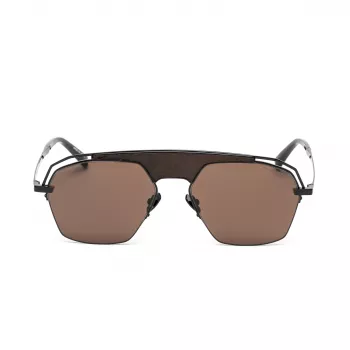 BELSTAFF MAN MAXFORDNEGROW Occhiali da sole 57/18/145 mm montatura nera lenti grigie UV400