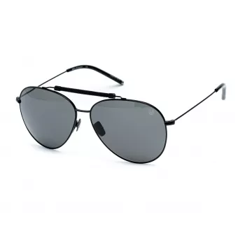 BELSTAFF MAN PANTHER-NEGRO Occhiali da sole - montatura nera, lenti grigie, 61/13/145 mm