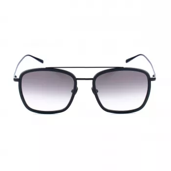 Occhiali da sole uomo BELSTAFF Ryder CLARS08 - montatura in acetato nera, lenti in policarbonato grigie, protezione UV400, 54/21/145 mm