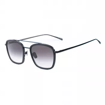 Occhiali da sole uomo BELSTAFF Ryder CLARS08 - montatura in acetato nera, lenti in policarbonato grigie, protezione UV400, 54/21/145 mm