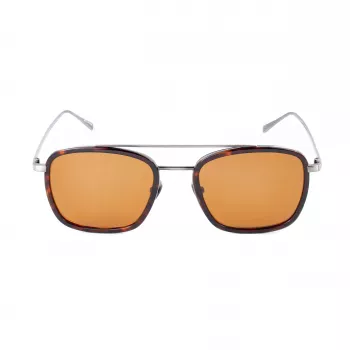 BELSTAFF MAN RYDER-S085 Occhiali da sole pilot/aviator nero acetato lente grigia 54/21/145 mm