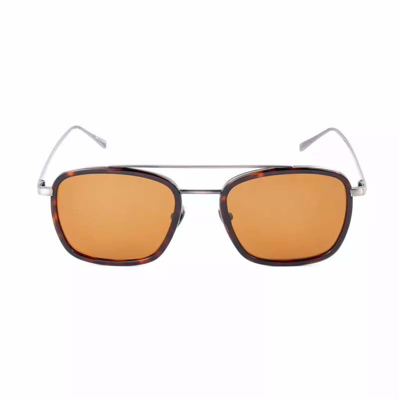 BELSTAFF MAN RYDER-S085 Occhiali da sole pilot/aviator nero acetato lente grigia 54/21/145 mm
