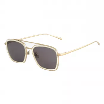 BELSTAFF Uomo Occhiali da Sole Ryder Two RYDERTWOS087 - Montatura in Acetato Nero, Lenti Grigie, 51/18/145 mm
