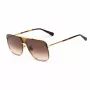 Belstaff Occhiali da sole uomo Sexton Pilot gunmetal grigio 63mm
