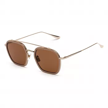 Belstaff Merrick II Occhiali da sole uomo, montatura verde oliva scuro, lenti fumé grigio scuro, 54 mm