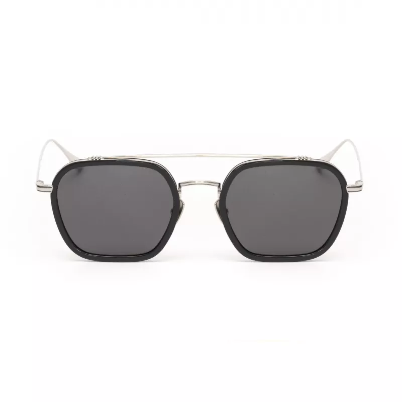 BELSTAFF MERRICKIIGRIS Occhiali da sole uomo quadrati in acetato 54/23/143 mm grigio