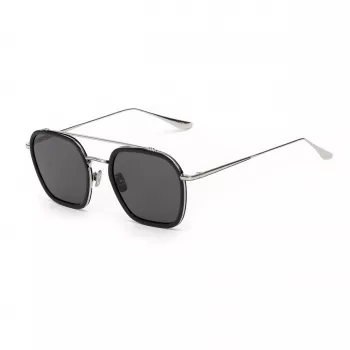 BELSTAFF MERRICKIIGRIS Occhiali da sole uomo quadrati in acetato 54/23/143 mm grigio