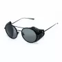 Occhiali da sole unisex BELSTAFF PINNERNEGROCO - montatura nera, lenti grigie, 53/19/145 mm