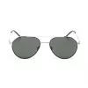 BELSTAFF ROADMASTERGR Occhiali da sole unisex - Montatura grigia, lenti grigie, 56/19/145 mm