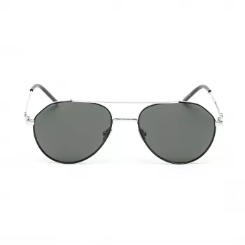 BELSTAFF ROADMASTERGR Occhiali da sole unisex - Montatura grigia, lenti grigie, 56/19/145 mm