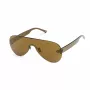 BELSTAFF SPEEDMASTERBR Occhiali da sole unisex Shield Wrap-Around lenti marroni montatura marrone larghezza lente 141mm lunghezza asta 145mm UV400