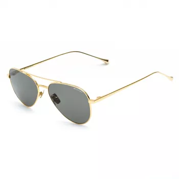 Belstaff Trialmasterdo Occhiali da sole unisex - 55/18/135 mm - montatura in acetato nero - lenti in policarbonato grigie - UV400