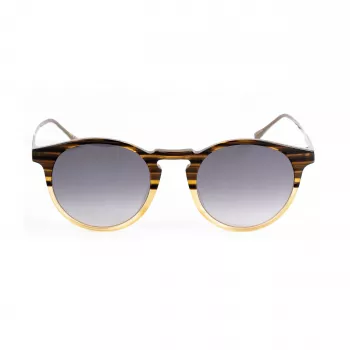 BELSTAFF Occhiali da sole unisex Brooklands032 - montatura nera, lenti grigie 48/23/148 mm