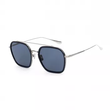 BELSTAFF Unisex Merrikii Azul Occhiali da sole - Montatura blu Lenti grigie 57mm