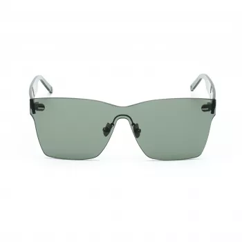 BELSTAFF Occhiali da sole da donna Luminor-Verde - montatura in acetato squadrata, lenti grigio-verdi, protezione UV400, larghezza lente 54 mm