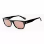 BELSTAFF Hudson-S185 Occhiali da sole donna - Montatura nera, lenti grigie, 54 mm