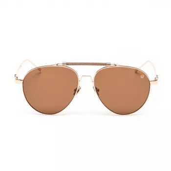 BELSTAFF Occhiali da sole donna Staffordmarro rettangolari - montatura in acetato marrone - UV400
