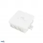 BEMKO E04-PI12-IP55 scatola di derivazione da parete 85x85x36,5mm IP55 12 ingressi grigio chiaro