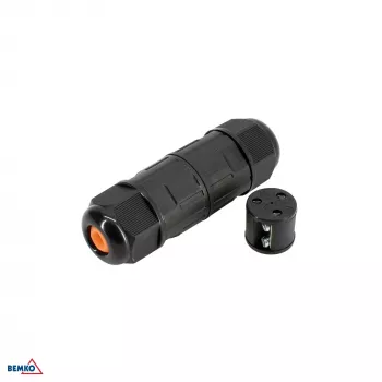 BEMKO connettore per cavi ermetico IP68 a 3 vie