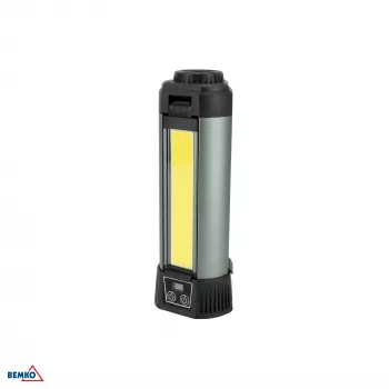 Torcia LED multifunzione BEMKO 6000mAh IP42, 1000 lumen, ricaricabile USB-C