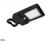 BEMKO SOLGER 20W Lampada stradale LED solare 3000lm CCT selezionabile 3000/4000/6000K IP65 nera con sensore PIR