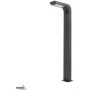 BEMKO SOLVEO lampada da giardino a paletto ibrida LED, 7W, 600lm, CCT 3000K/4000K/6500K, 80 cm, IP65, grigio scuro, sensore PIR