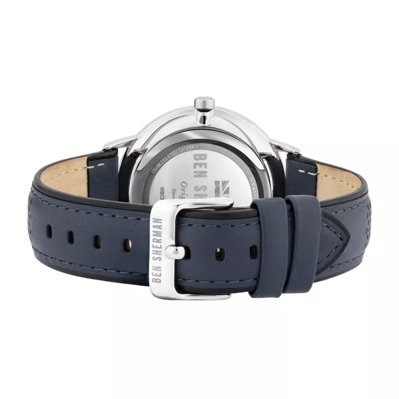 BEN SHERMAN Orologio da uomo WB038U 43mm quadrante nero cinturino in similpelle nero