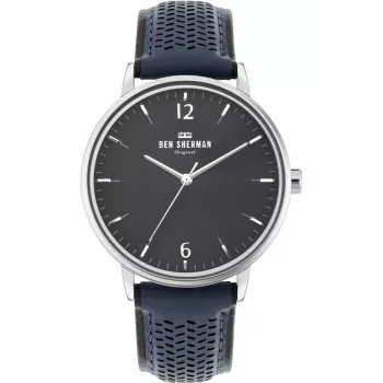 BEN SHERMAN Orologio da uomo WB038U 43mm quadrante nero cinturino in similpelle nero