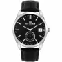 Orologio da uomo Ben Sherman WB039BB analogico al quarzo 43 mm quadrante nero cinturino in pelle nero