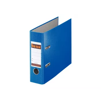 Bene raccoglitore a leva A5 blu plastica 7,5 cm formato orizzontale