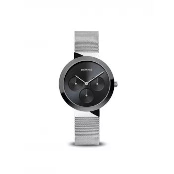 BERING Classic Collection orologio al quarzo unisex 41mm acciaio inox mesh milanese quadrante blu 35036-002