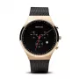 Bering Orologio da uomo Classic al quarzo 40mm Acciaio inossidabile quadrante nero bracciale Mesh 14740-166