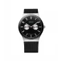 BERING orologio uomo 32139-202 Classic Collection 39mm quarzo acciaio inox maglia quadrante nero