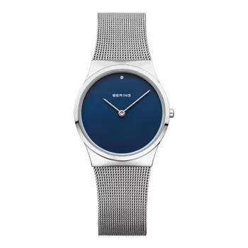 BERING Orologio donna 12130-007 Quarzo Analogico 30mm Acciaio inox Mesh Argento